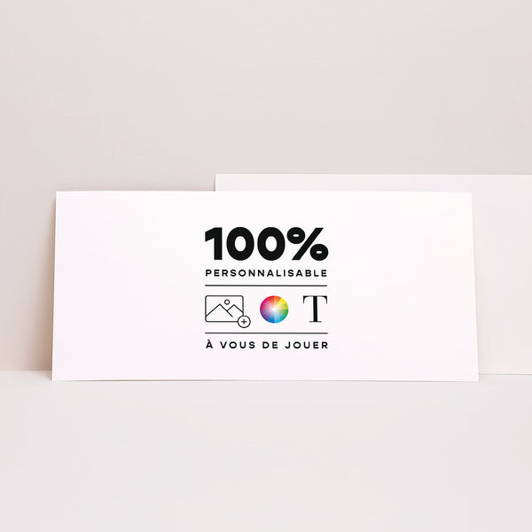 Faire-part Mariage Panoramique paysage Do It Yourself VI photo