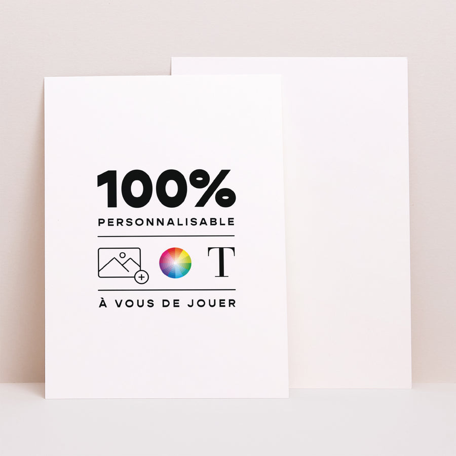 Invitations Mariage Portrait Do It Yourself VI photo