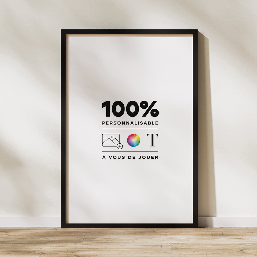 Plan de table Mariage Portrait 60 x 90 cm Do It Yourself VI photo