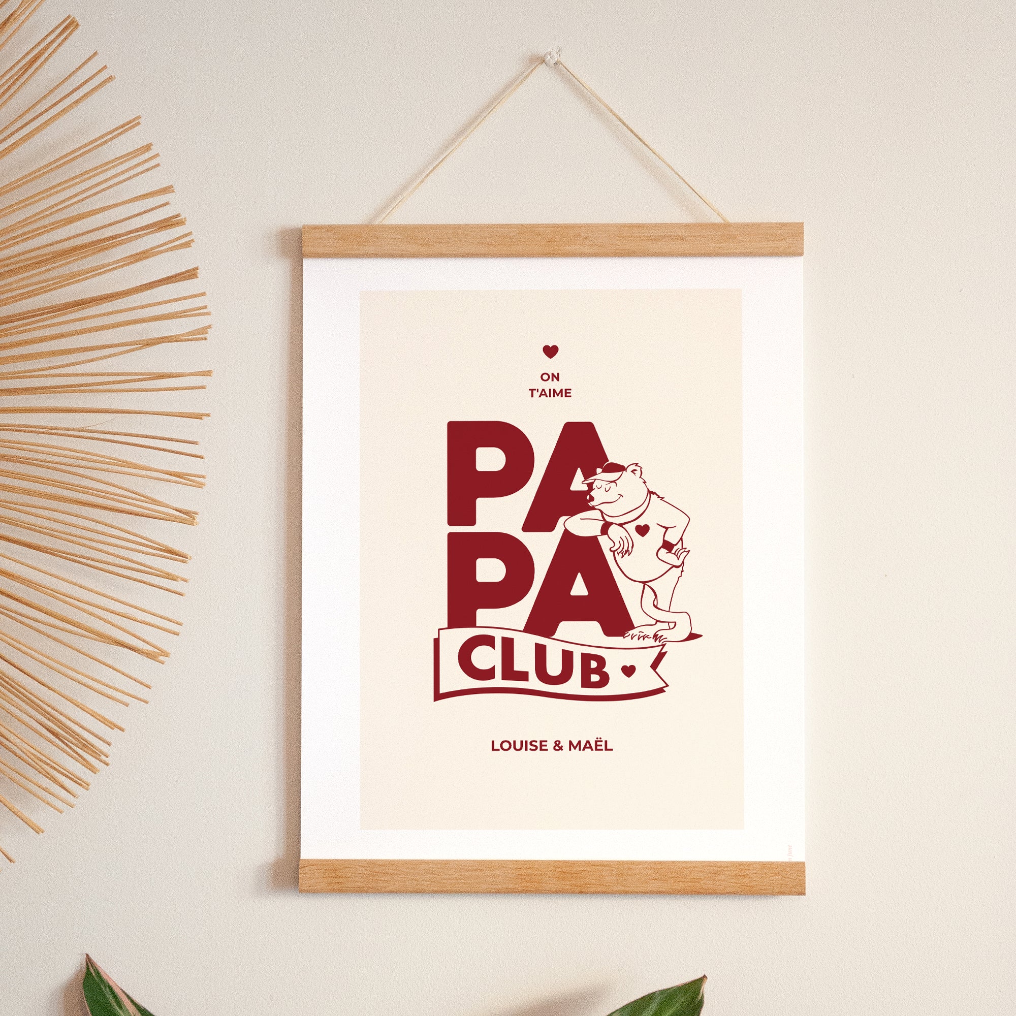 Affiche Portrait 30 x 40 cm Bear Club photo N° 1