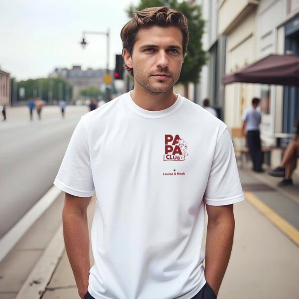 Tshirt Recto Blanc Bear Club photo