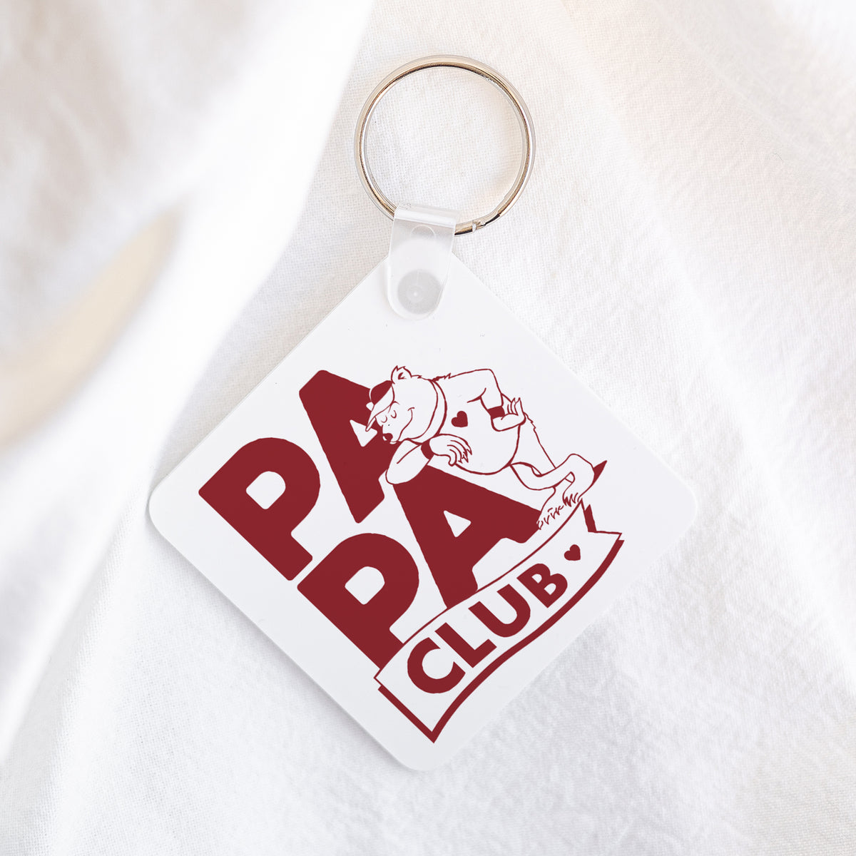 Porte-clés Objets Carré Bear Club photo N° 1
