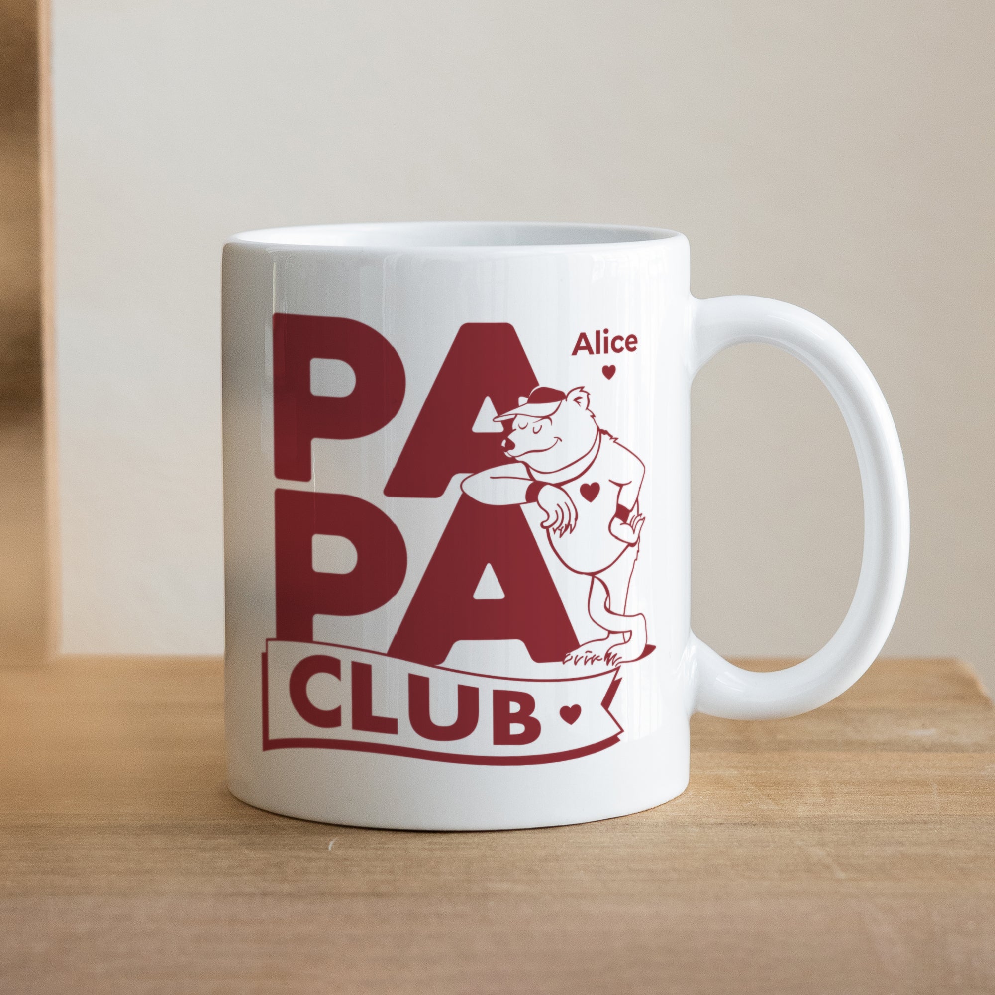 Mug Objets Blanc Bear Club photo N° 1