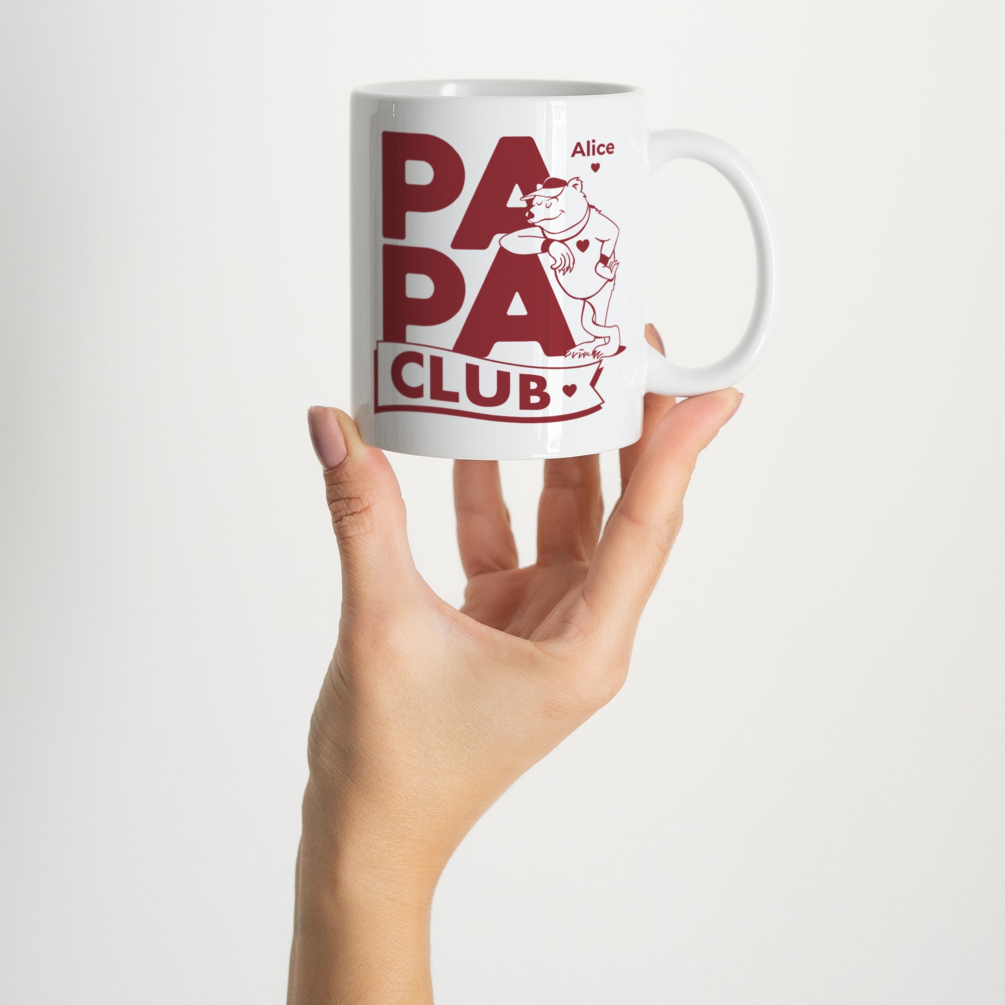 Mug Objets Blanc Bear Club photo N° 2