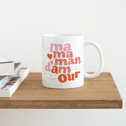 Mug Objets Blanc Maman Léopard photo N° 4