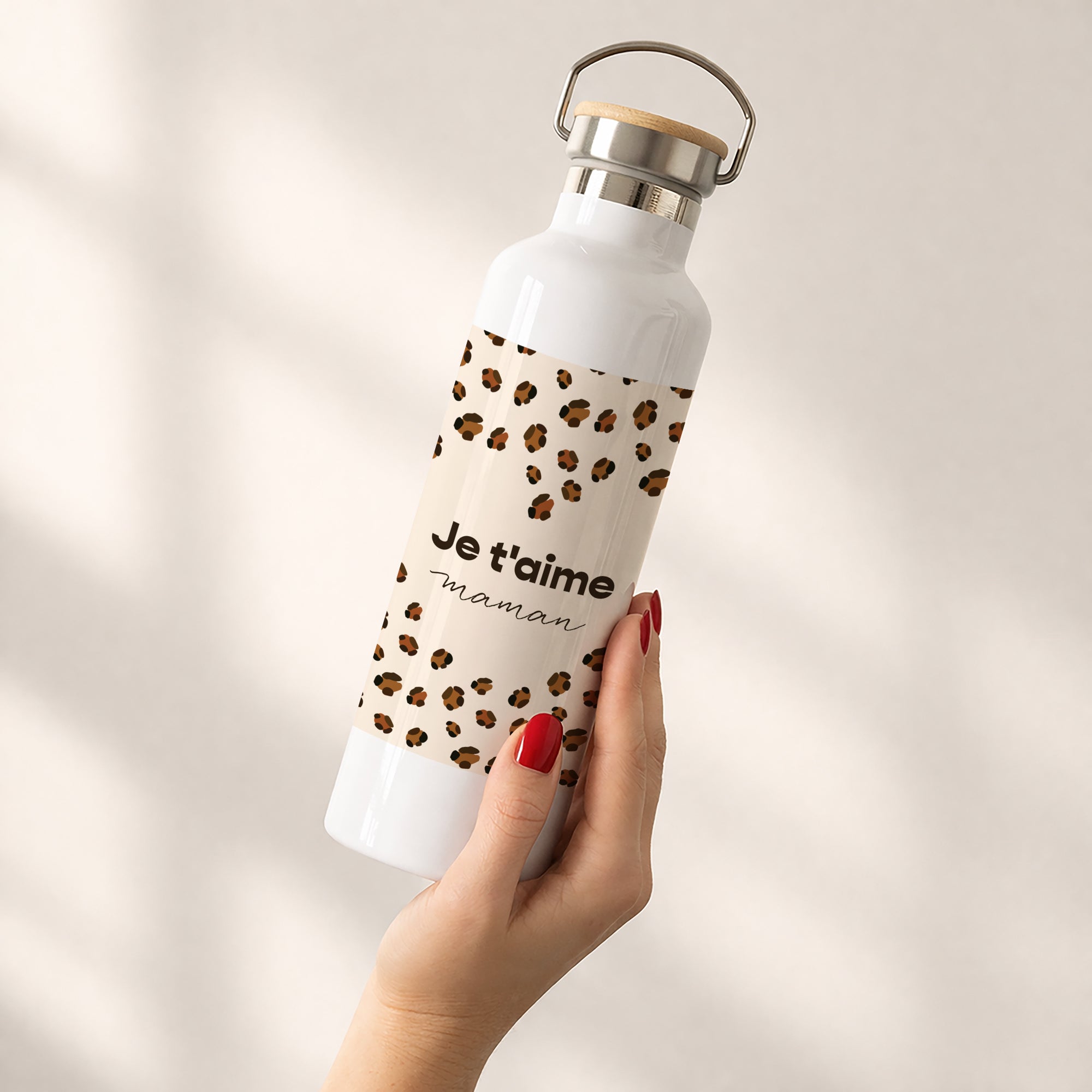 Gourde Objets 75 cl Tendance léopard photo N° 2