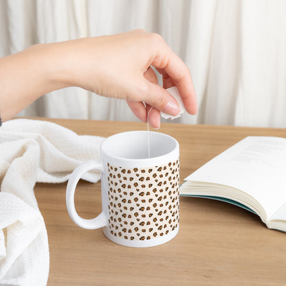 Mug Objets Blanc Tendance léopard photo N° 3