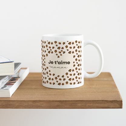 Mug Objets Blanc Tendance léopard photo N° 4