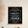 Affiche Portrait 30 x 40 cm Best Father Forever photo N° 1