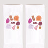 Chaussettes enfant Blanches Les zigotos roses photo N° 3