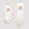 Chaussettes enfant Blanches Les zigotos bleus photo N° 1