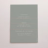 Faire-part Mariage 3 cartes, ruban Douceur romantique photo N° 4