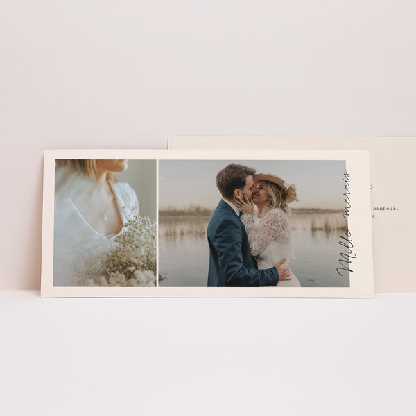 Remerciements Mariage Panoramique paysage Atmosphère bohème photo