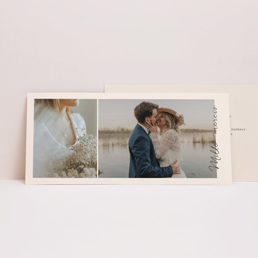 Remerciements Mariage Panoramique paysage Atmosphère bohème photo