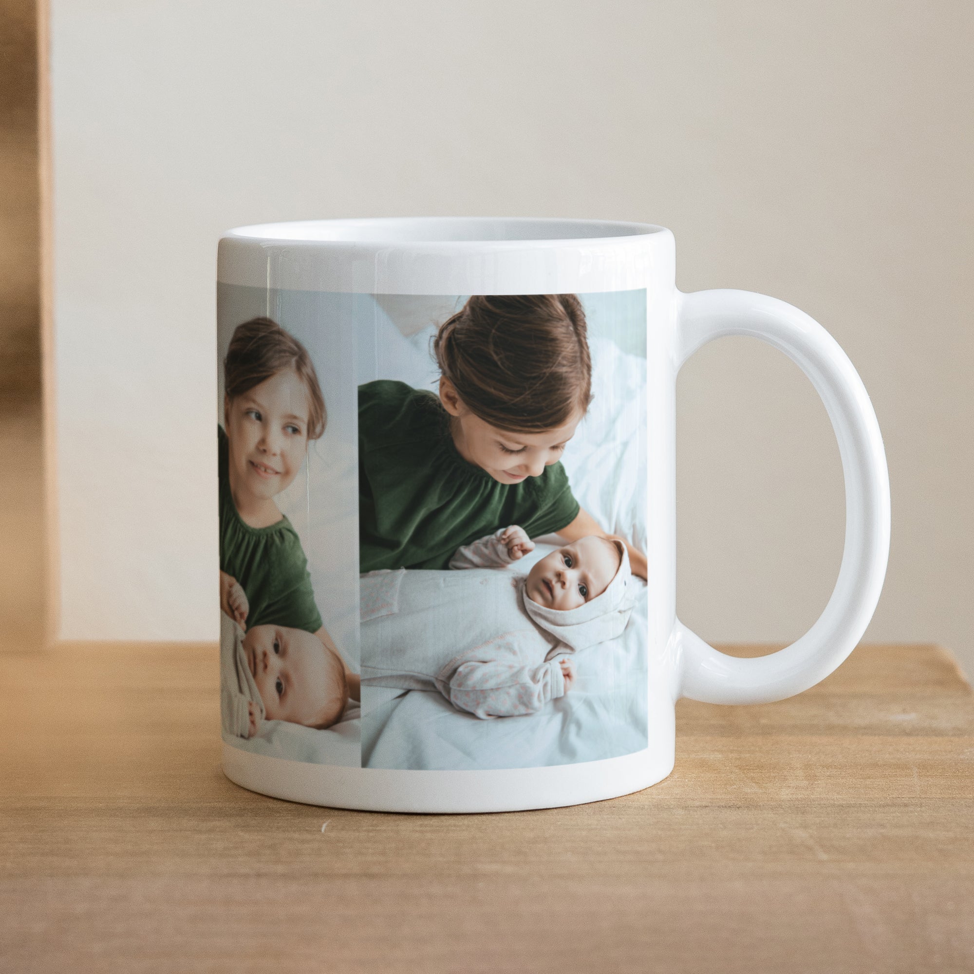 Mug Fin d'année Blanc Merry Christmas II photo N° 1