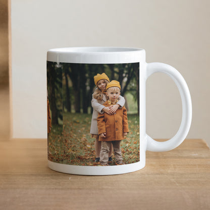 Mug Fin d'année Blanc Esprit de Noël photo N° 1