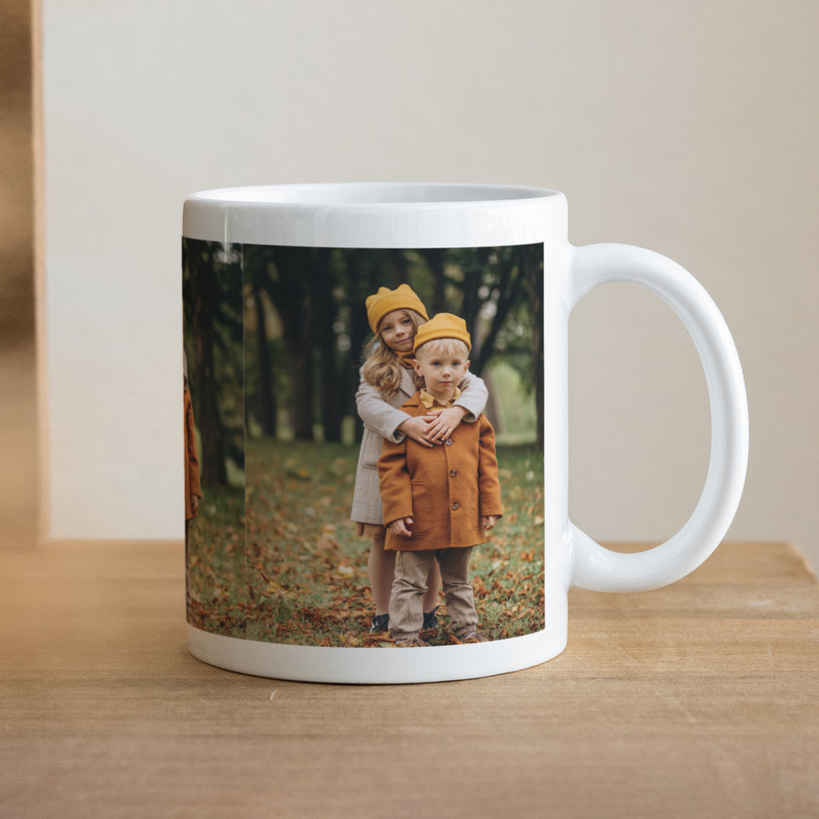 Mug Fin d'année Blanc Esprit de Noël photo