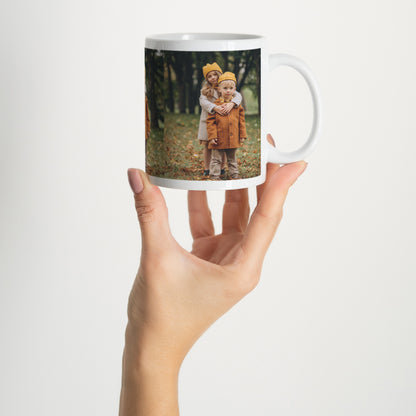 Mug Fin d'année Blanc Esprit de Noël photo N° 2