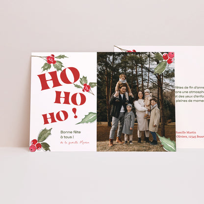 Carte de Noel Fin d'année Paysage Esprit de Noël photo N° 1