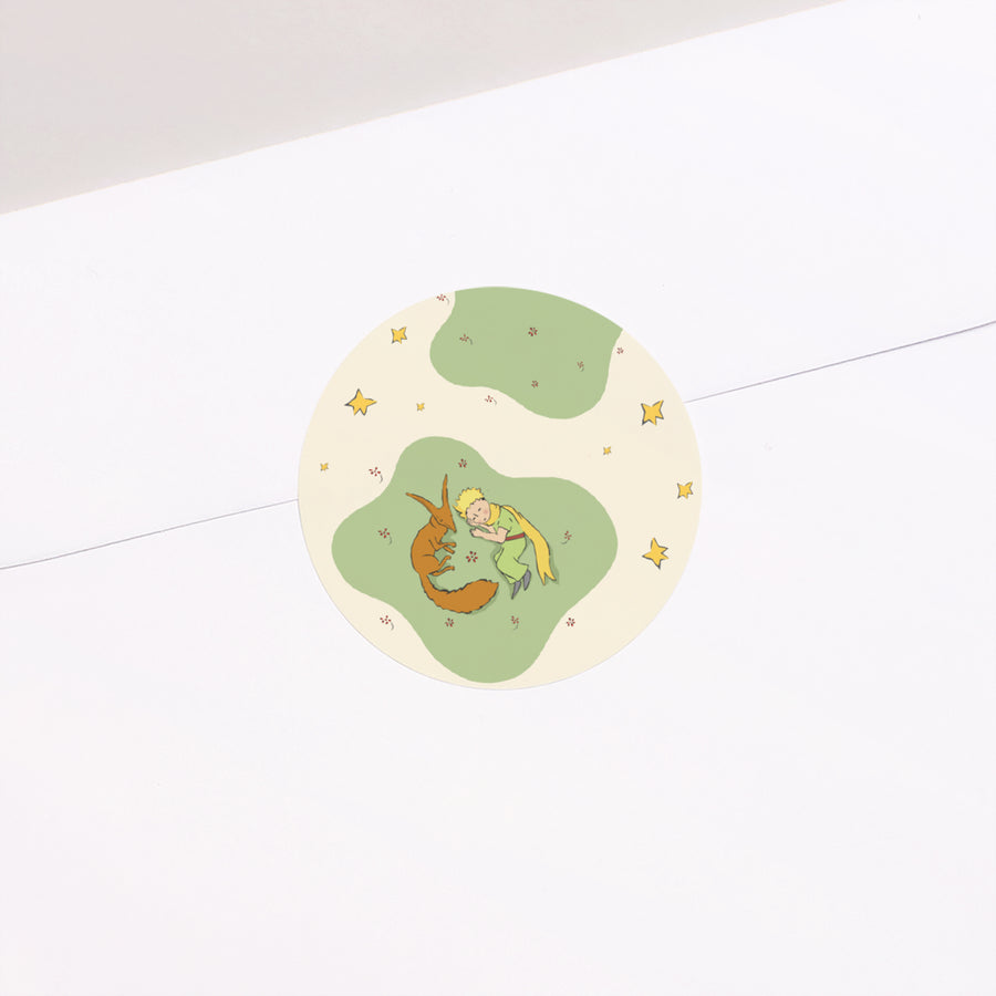 Sticker Naissance Rond Les compagnons photo