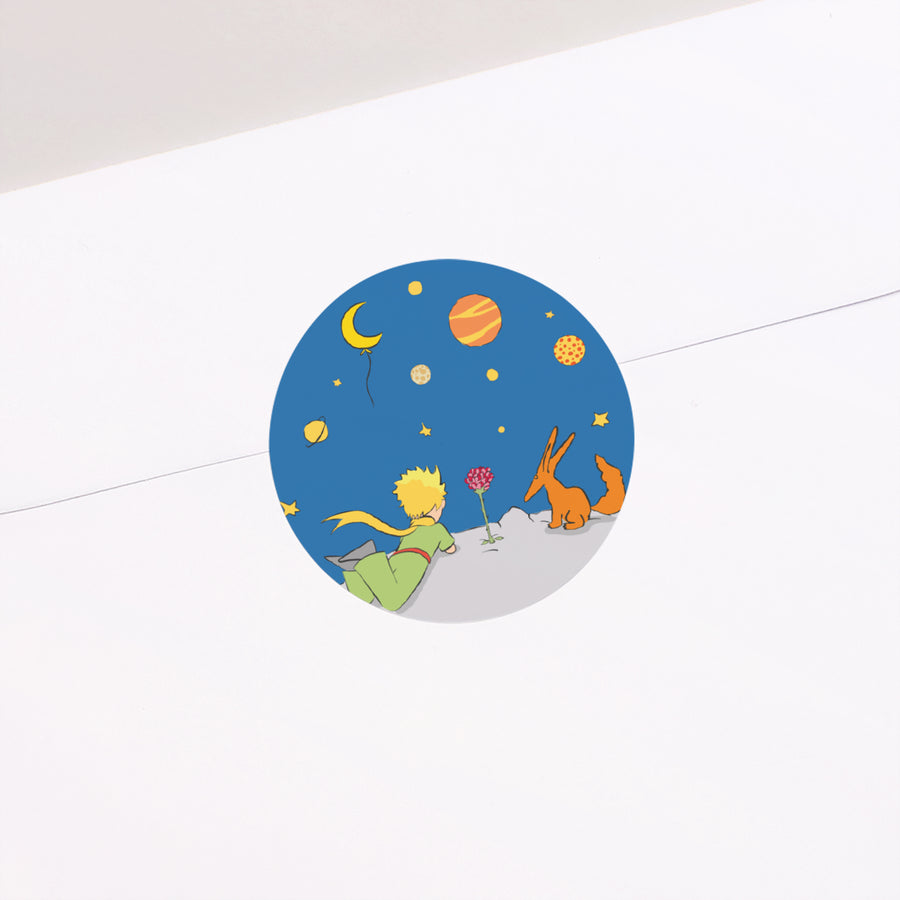 Sticker Naissance Rond L'exploration photo