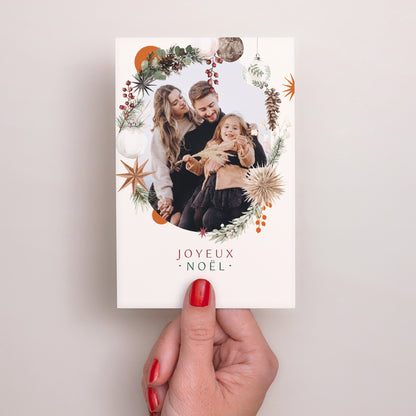 Carte de Noel Fin d'année Portrait Portrait en fête photo N° 2