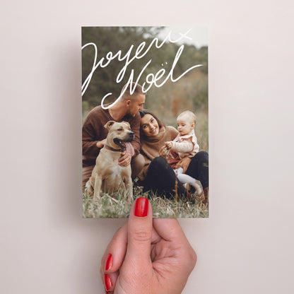 Carte de Noel Fin d'année Portrait Noël en famille photo N° 2