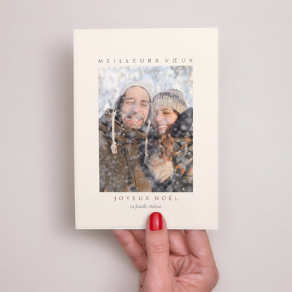 Carte de Noel Fin d'année Portrait Dakota photo N° 2