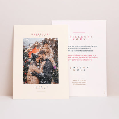 Carte de Noel Fin d'année Portrait Nebraska photo N° 1