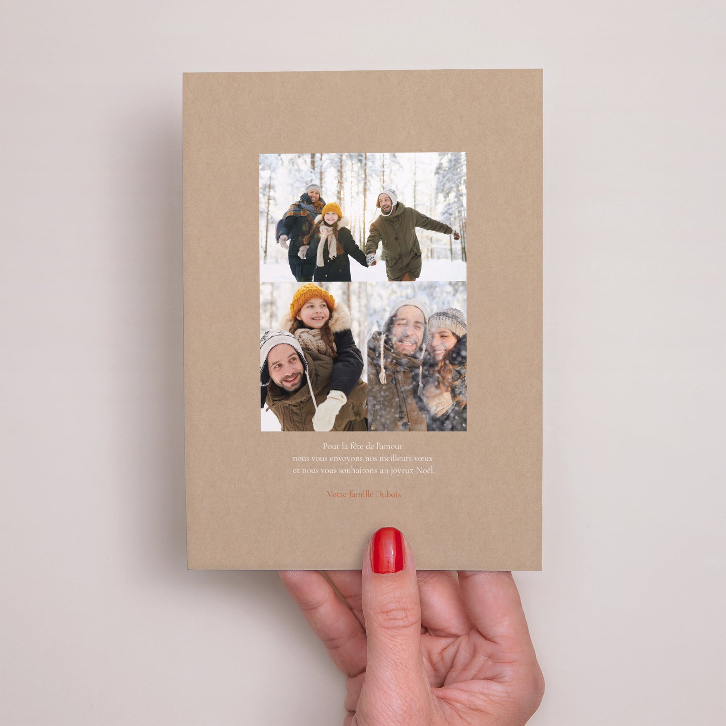 Carte de Noel Fin d'année Portrait Ontario photo N° 2