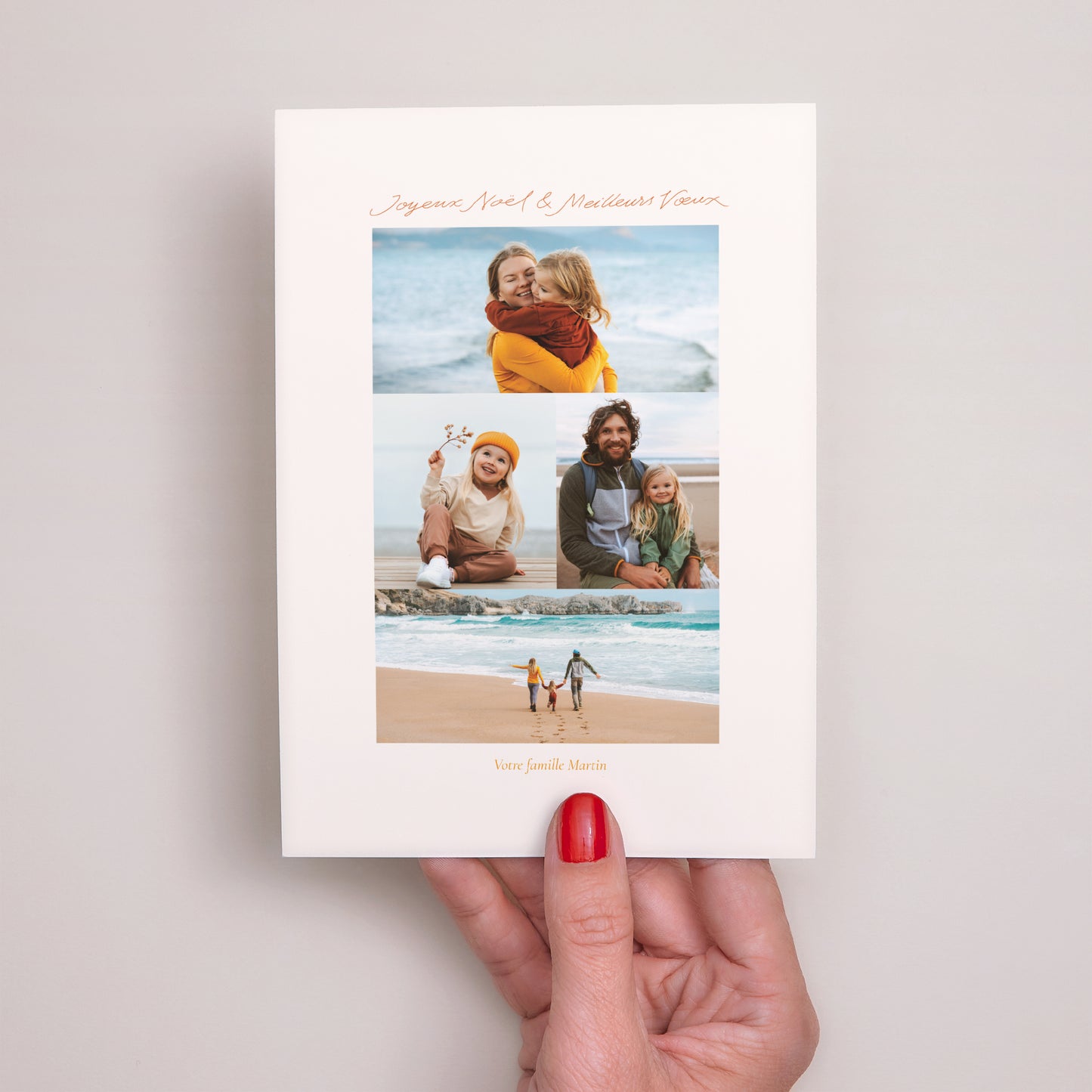 Carte de Noel Fin d'année Portrait Denver photo N° 2