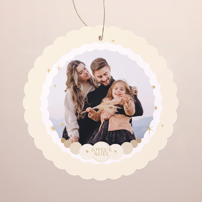 Carte de Noel Fin d'année À suspendre Douceur hivernale photo N° 1