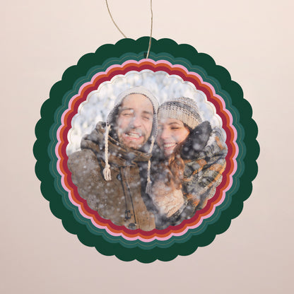 Carte de Noel Fin d'année À suspendre Lueur de Noël photo N° 1