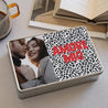 Boite métallique Rectangle Amore mio leopard photo N° 2