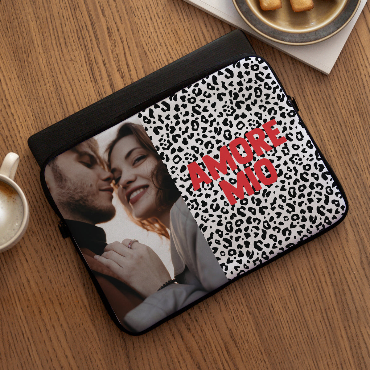 Housse ordinateur 15 pouces Amore mio leopard photo N° 3