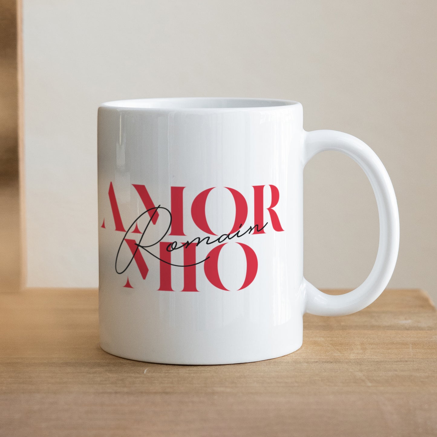 Mug Objets Blanc Amor Mio photo N° 1