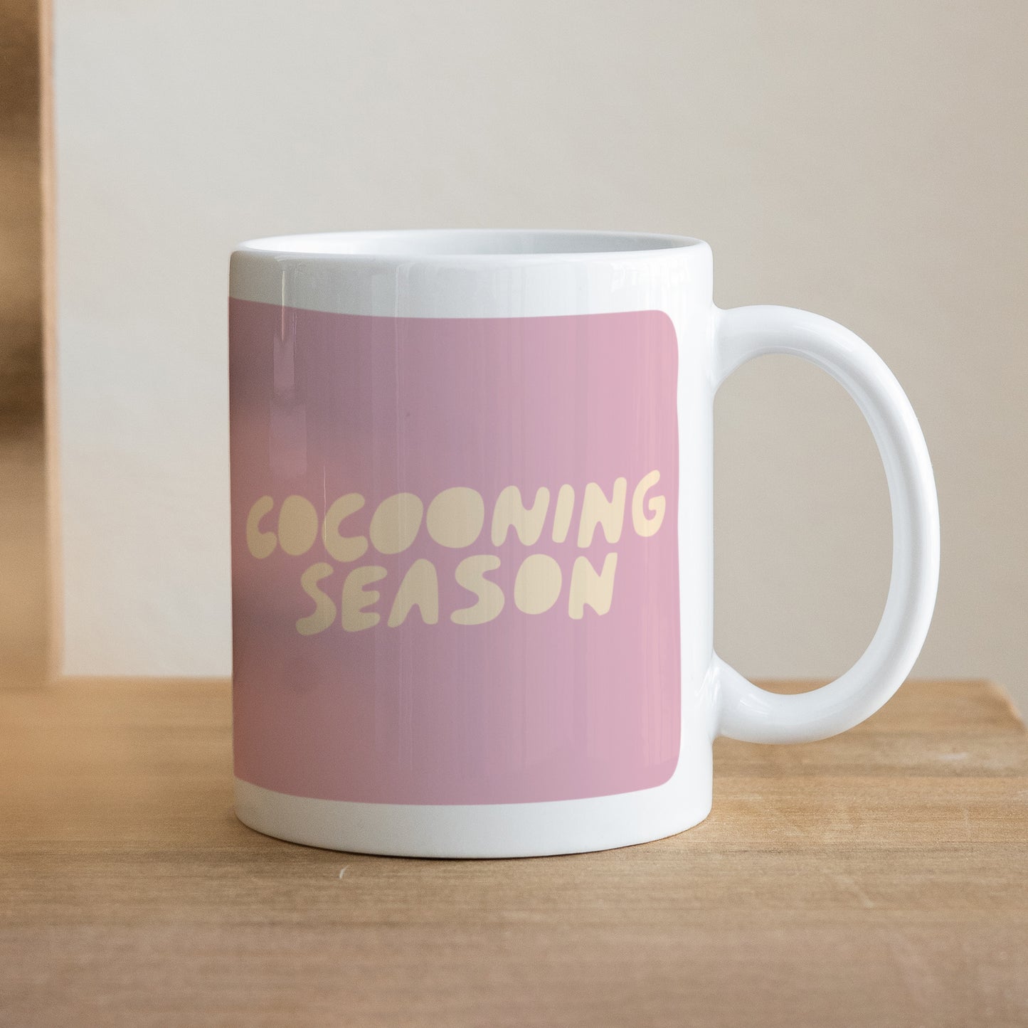 Mug Objets Blanc Cocooning season photo N° 1