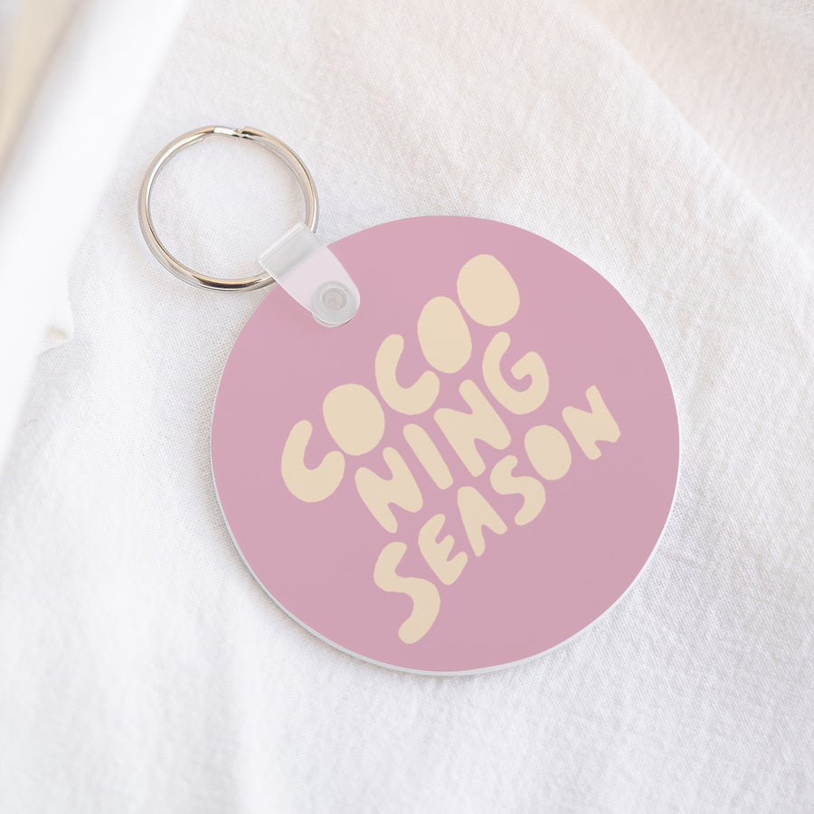 Porte-clés Objets Rond Cocooning season photo