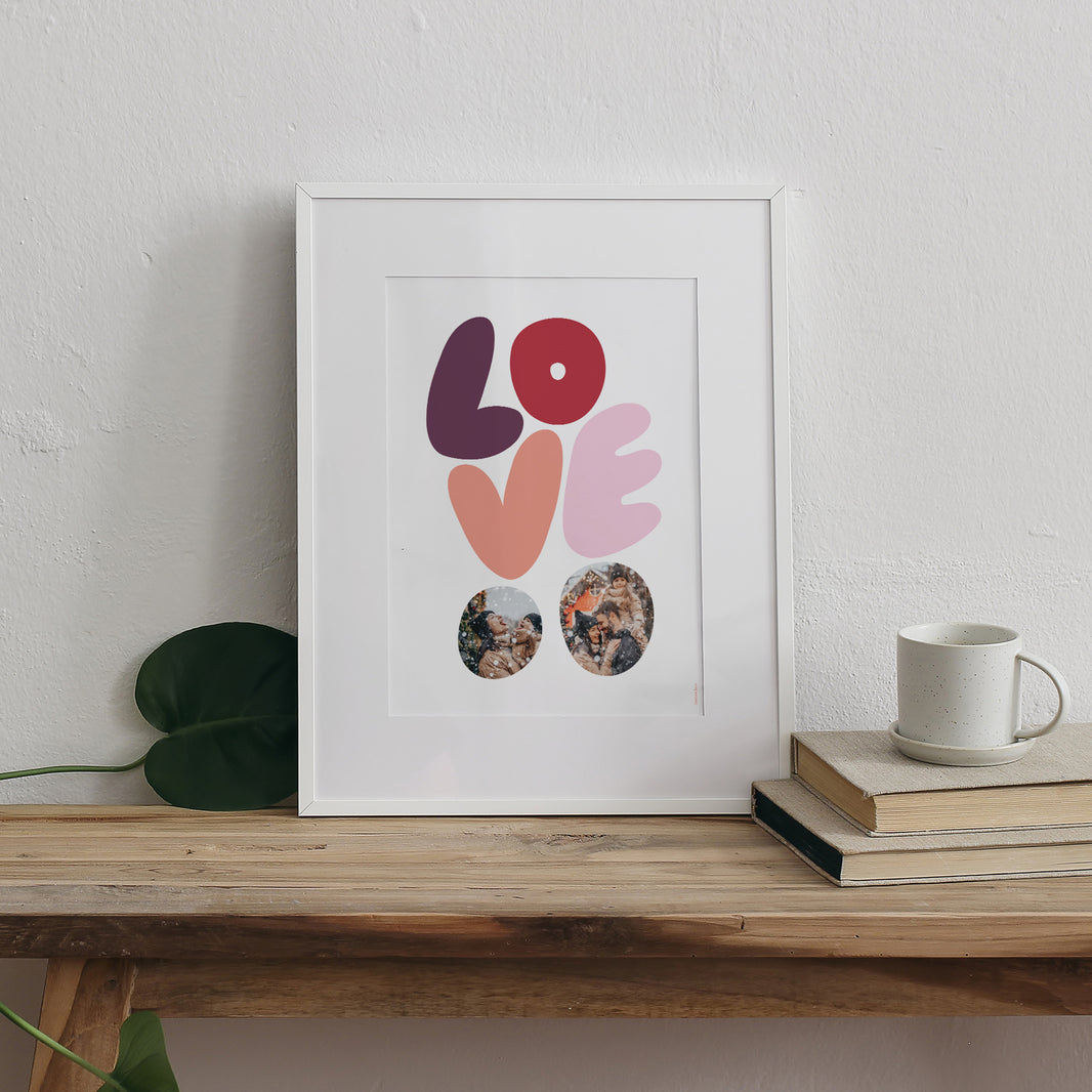 Affiche Objets Portrait LOVE photo N° 3