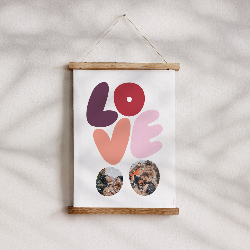 Affiche Objets Portrait LOVE photo N° 4