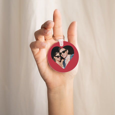 Porte-clés Objets Rond Cœur d'amour III