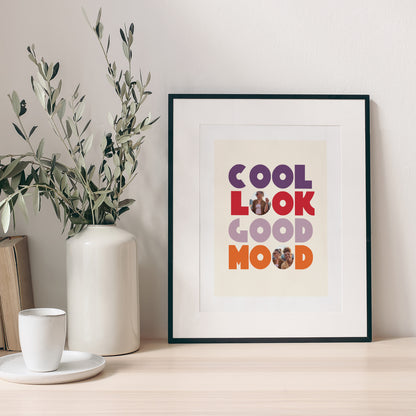 Affiche Objets Portrait Cool look good mood photo N° 1