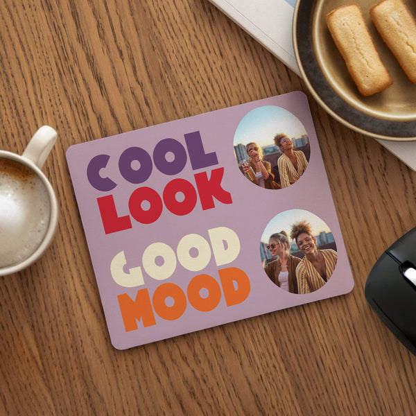 Tapis de souris Objets Rectangle Cool look good mood photo