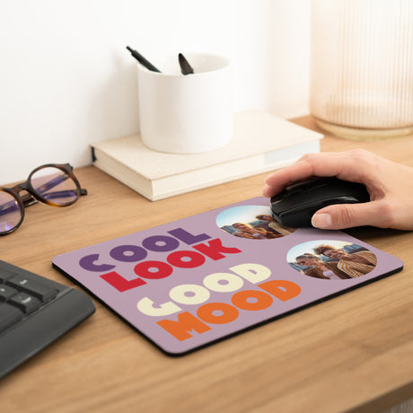 Tapis de souris Objets Rectangle Cool look good mood