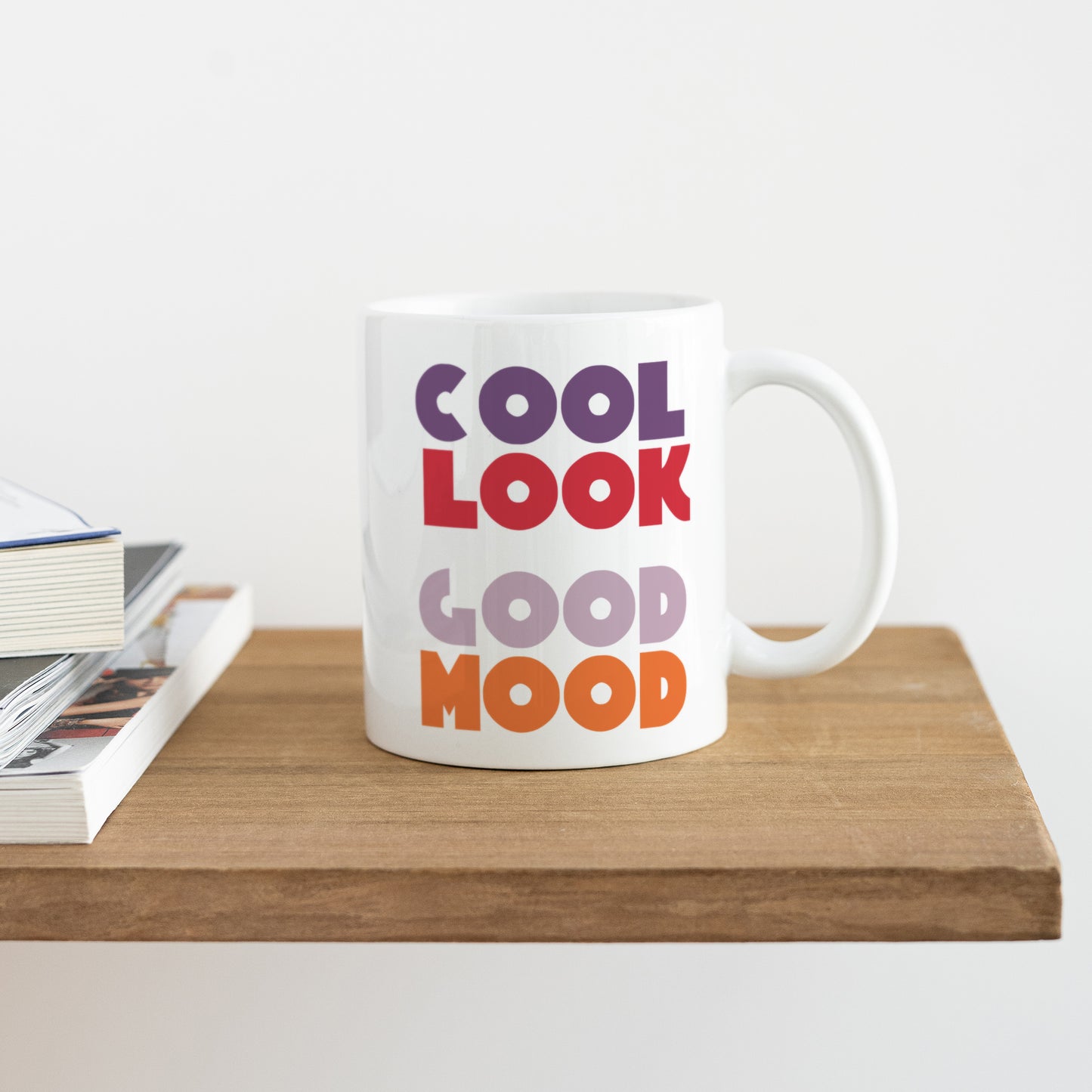 Mug Objets Blanc Cool look good mood photo N° 4