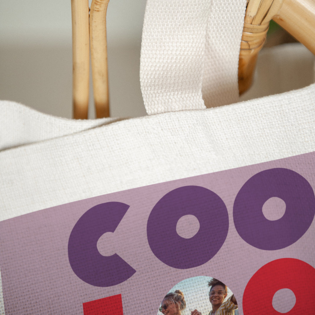 Tote bag Objets Anse en toile Cool look good mood photo N° 3