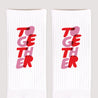 Chaussettes femme Blanches Together photo N° 3