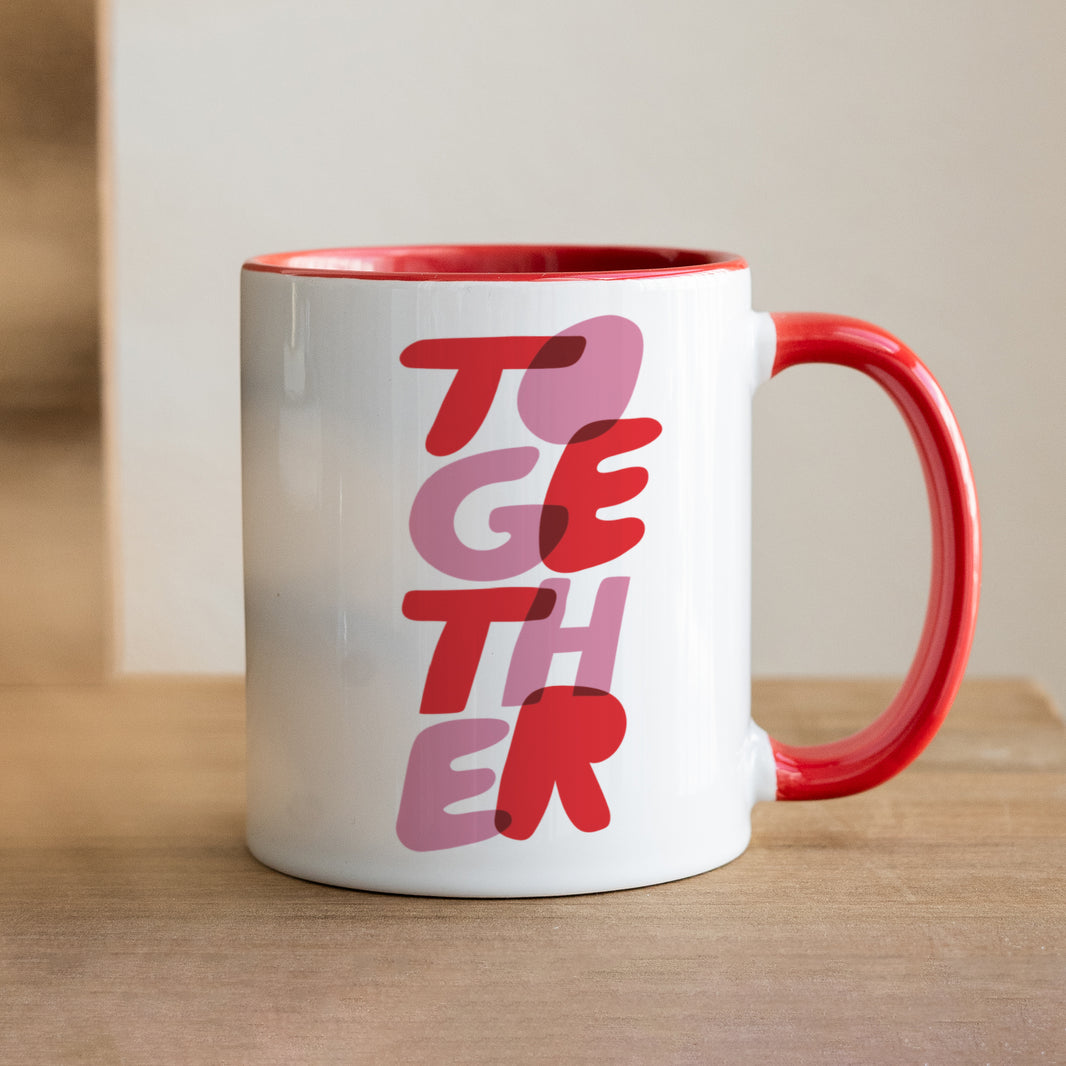 Mug Objets Rouge Together photo N° 1