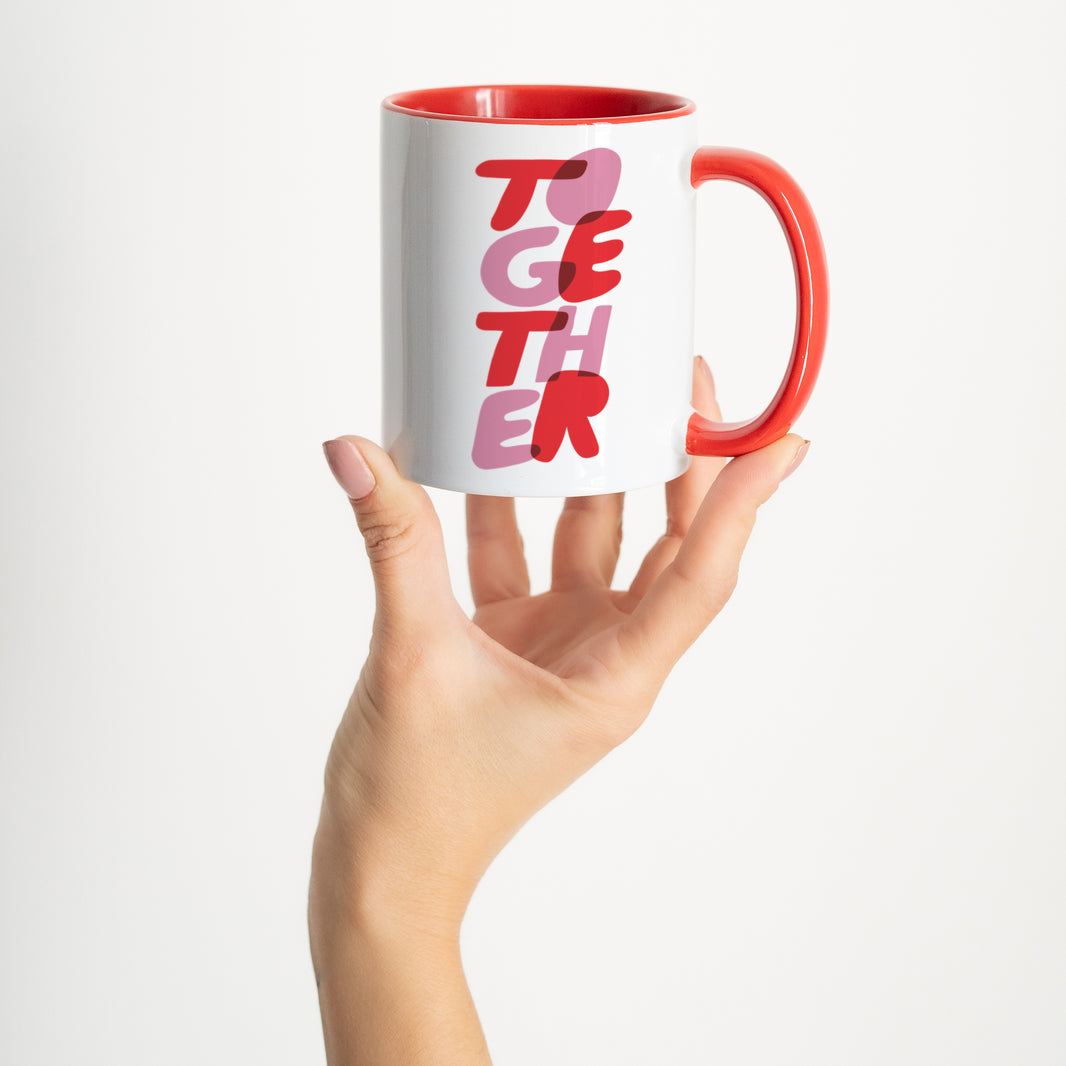 Mug Objets Rouge Together photo N° 2