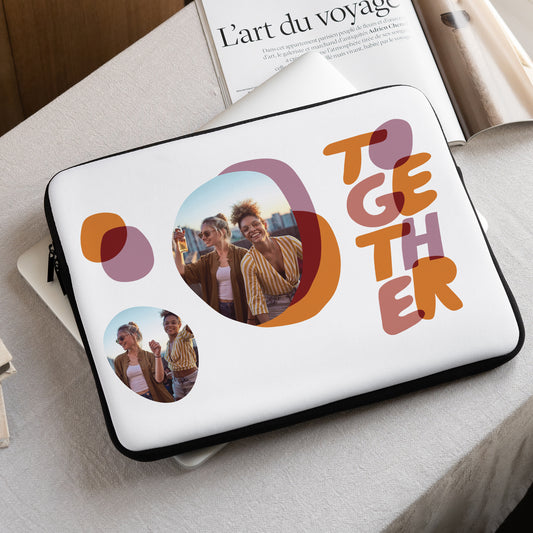 Housse ordinateur 15 pouces Together photo